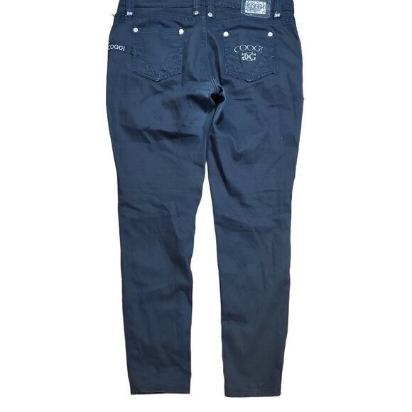 Coogi Jeans Mens Black Embroidered Logo Pocket Size 13/14 X 33 RN#121510 - Picture 13 of 14